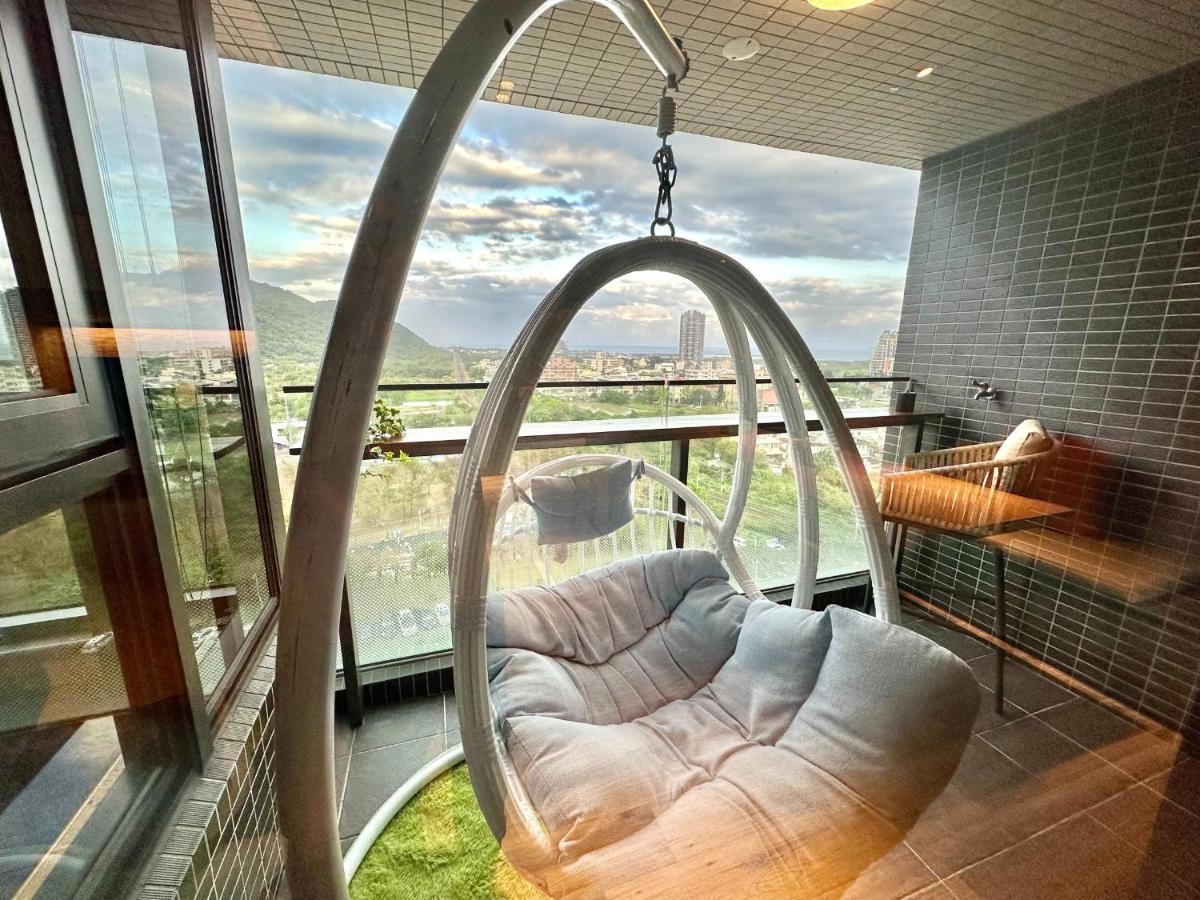 Апартаменты Toucheng Happyhouse頭城黑皮家 附早餐 Экстерьер фото